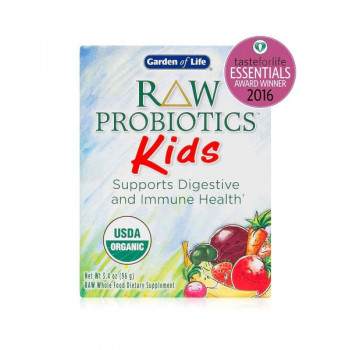 RAW probiotika - pro děti - na podporu zažívání (s příchutí banánu) 60 dávek
